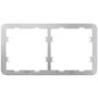 Рамка для вимикача на 2 секції Ajax Frame 2 seats for LightSwitch