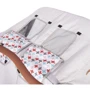 Коляска для двойни Lorelli TWIN (black): Ширина шасси 84 см