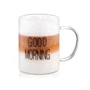 Набор кружек Ardesto Good Morning с ручками 420 мл 2 шт. (AR2642BMR)