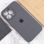 Чехол для iPhone Mobile Case Silicone Case Full Camera Protective Dark Gray for iPhone 15 Pro Max фото 5