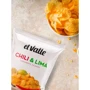 Чипсы картофельные El Valle Chili and Lima со вкусом чили и лайма 130 г (8437001210831): Вес нетто 130 г