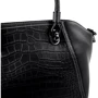 Женская сумка тоут Vito Torelli черная (VT-6305-black): Материал Натуральная кожа