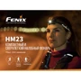 Фонарь туристический Налобный фонарь Fenix HM23: Дальность подсветки, м 53