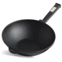 Сковорода Brizoll Wok Black чугунная 2.2л 240х70мм (W24HP1)