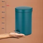 Відро для сміття KELA Monaco бірюзове 3 л (20528)
