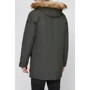 Парка CMP Man Parka Fix Hood (31K2997-F959) 54 зелена зима з капюшоном зі штучним хутром: Розмір 54