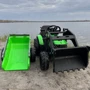 Детский электромобиль Bambi Racer трактор с прицепом, зеленый (M 4847EBLR-5(24V)): Материал колес EVA