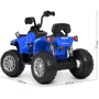Детский электромобиль Квадроцикл Bambi Racer JS009EL-4 до 30 кг: Вес, кг 17.6
