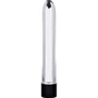 Вибратор пластиковый Retro Ultra Slimline Silver, 17x2.5 см