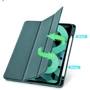 Аксессуар для iPad BeCover Direct Charge Pen with Pencil mount Dark Green for iPad 10.9 (2022 / 2024) / iPad 11 2025 (708496): Особенности отделение для стилуса, Надежная защита от царапин и загрязнений, Приятен на ощупь, Складывается в подставку, Стильный дизайн, Удобно держать в руке, Стильный внешний вид