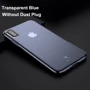 Чехол для iPhone Baseus Simple Blue (ARAPIPH8-B03) for iPhone X/iPhone Xs