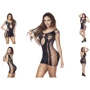 Пеньюар-сетка NDS 3342 Вlack One Size (6520)