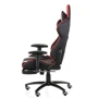 Кресло геймерское Special4You ExtremeRace black/red/white with footrest (E6460) фото 1