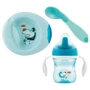 Набор детской посуды Chicco Meal Set 6 м+ голубой (16200.20)
