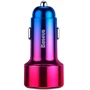 Зарядное устройство Baseus Car Charger USB+USB-C 6A 45W Red with USB-C Cable (CCMLC2OC-09): Особенности Быстрая зарядка, USB-C