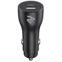 Зарядное устройство 2E Car Charger USB+USB-C PD3.0 36W Black (2E-ACR18PDQC-B)