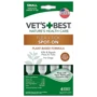 Капли от блох и клещей VET`S BEST Flea+Tick Spot On Tubes Small для собак малых пород до 7 кг 4 пипетки (vb10518)