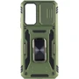 Чехол для телефонов Mobile Case Camshield Army Ring Army Green for Xiaomi Redmi Note 11 (Global) / Note 11S: Тип накладка на заднюю часть