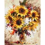 Картина по номерам Brushme Натюрморт с подсолнечниками 40x50 см (BS51415)