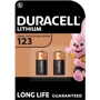 Батарейки Duracell литиевая специальная фотобатарея Ultra 123, 2 шт.