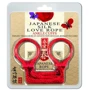 Наручники Japanese Silk Love Rope Ankle Cuffs, красный