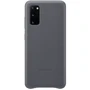 Чехол для телефонов Samsung Leather Cover Grey (EF-VG980LJEGRU) for Samsung G980 Galaxy S20