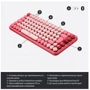 Клавіатура Logitech POP Keys Wireless Mechanical Keyboard UA Rose (920-010737) фото 6