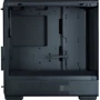 Корпус Zalman P10 Black: Матеріал передній панелі закаленное стекло и металл