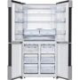 Холодильник Side-by-Side Gorenje NRM9181UX: Расположение морозильной камеры Нижнее