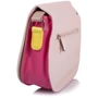Женская сумка почтальонка Amelie Galanti розовая (A959604-pink): Фактура Матовая, Гладкая
