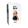 Сексуальное виниловое платье Art of Sex - Jaklin, XS-M (черный)