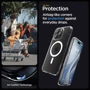 Чехол для iPhone Spigen Ultra Hybrid MagFit Frost Clear (ACS06580) for iPhone 15 Pro Max фото 12