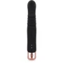 Вибратор-кролик Rosy Gold - Rabbit Vibrator with thrusting function - Black