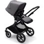 Универсальная коляска 2 в 1 Bugaboo Fox 3 Black/ Grey Melange/ Grey Melange: Возможность установки люльки есть