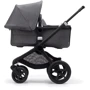 Универсальная коляска 2 в 1 Bugaboo Fox 3 Black/ Grey Melange/ Grey Melange: Количество блоков 1