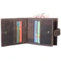 Мужское портмоне Cavaldi коричневое (DNKN4L-HT-brown) фото 6