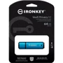 USB-флешка Kingston 64GB IronKey Vault Privacy 50 Blue USB 3.2 (IKVP50/64GB): Максимальная скорость записи, МБ/с 180