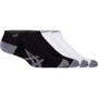 Шкарпетки Asics 2PPK Light Run Ankle Sock (3013A799-100) 43-46 (29-31) 2 пари чорно-білі