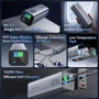 Внешний аккумулятор Vention Power Bank 27000mAh LED Display 140W Gray (FHVH0)