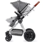 Универсальная коляска 3 в 1 Kinderkraft Veo Gray (KKWVEOGRY30000): Возможность установки люльки есть