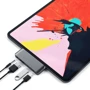 Адаптер Satechi Adapter Pro USB-C to USB-C+USB3.0+HDMI+Mini-jack 3.5 Space Grey (ST-TCMPHM): Інтерфейс підключення USB-C