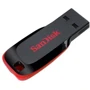 USB-флешка SanDisk 64GB Cruzer Blade USB 2.0 Black/Red (SDCZ50-064G-B35): Вес 9 г