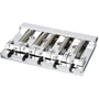 Бридж у зборі FENDER FENDER HIMASS 5-STRING BASS WIDE BRIDGE ASSEMBLY WITH ZINC SADDLES: Виробник Fender