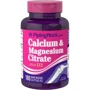 Piping Rock Calcium & Magnesium Citrate plus D 180 caps Кальций и магний цитрат плюс витамин D