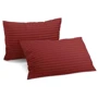 Набір наволочок LightHouse Sateen Stripe Red Wine 50х70см 2шт (603876)