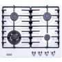 Варочная поверхность газовая Perfelli HGM 61690 WH: Расположение панели Спереди справа