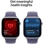 Apple Watch Series 11 GPS 42mm Silver Aluminium Case with Purple Fog Sport Band - M/L (MEU74)