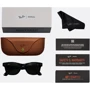 Смарт-очки Ray-Ban Meta Wayfarer Shiny Black Frame Green Lenses size L (RW4006 601/71 53-22) фото 7