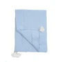 Плед Twins blue 120x90 см утеплений мусліновий блакитний (1610-PMУ-04)