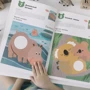 KUMON: В зоопарке. Развивающие наклейки фото 7